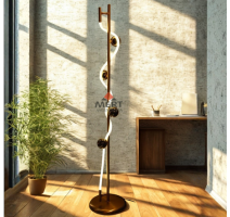 Top Metal Detaylı Led Lambader